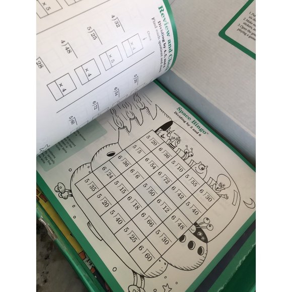 New Hooked on Math Level 4 Division Home school - Picture 5 of 6